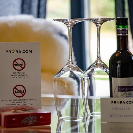 Prora - Mit Terrasse, Meerblick Und Waschmaschine - Hygge Apartment *